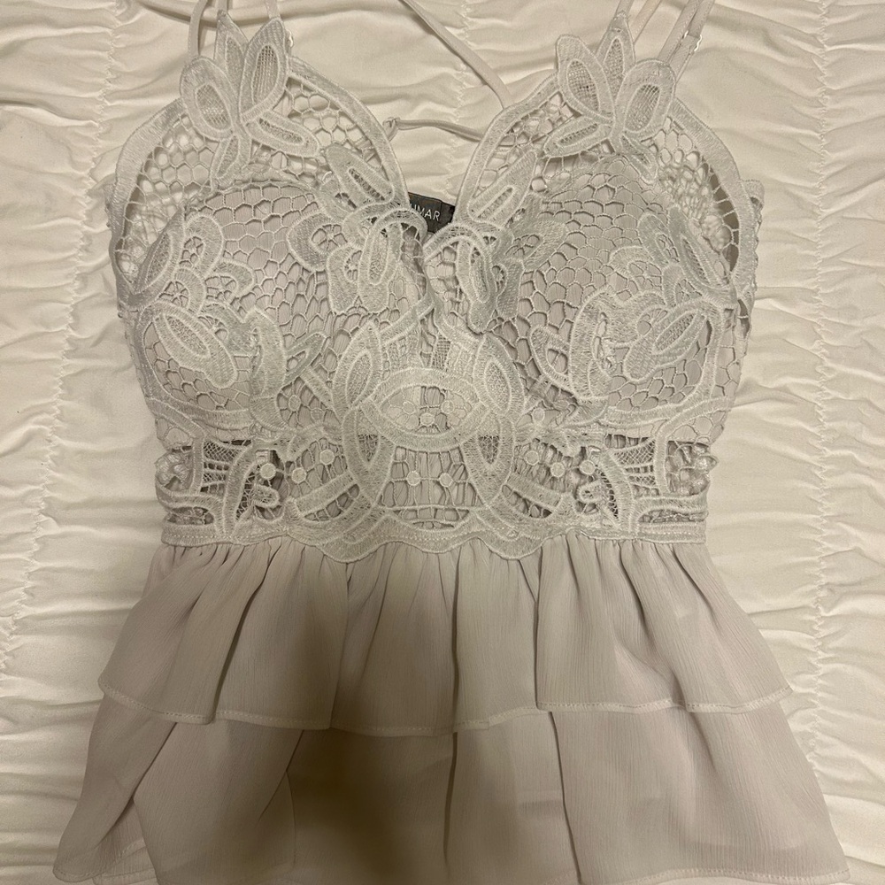 Lulumari Lace Camisole - Cream